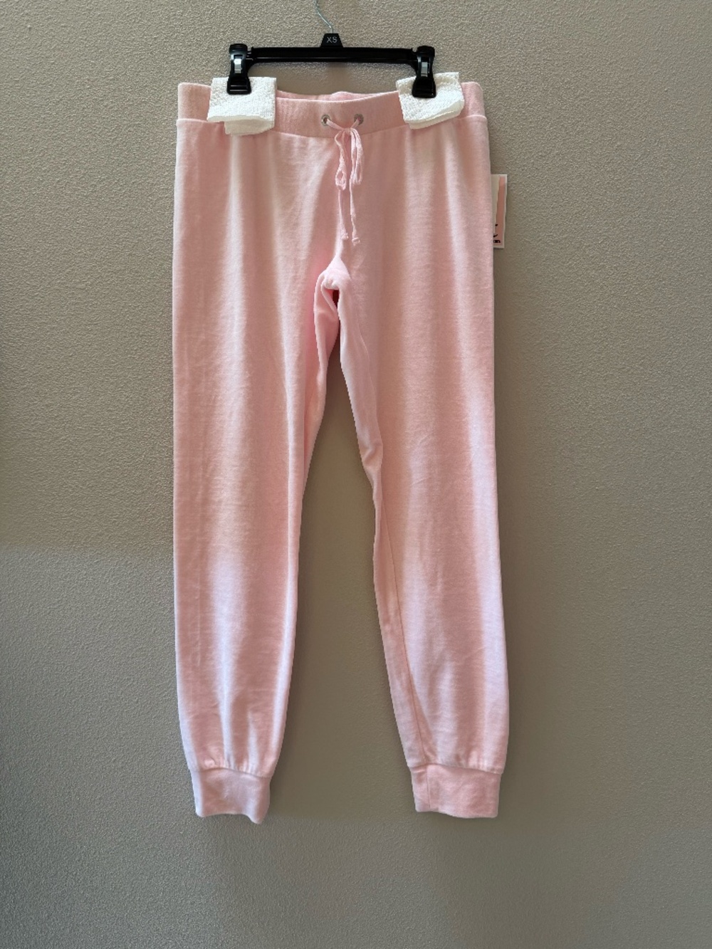 Juicy Couture pink velour pants